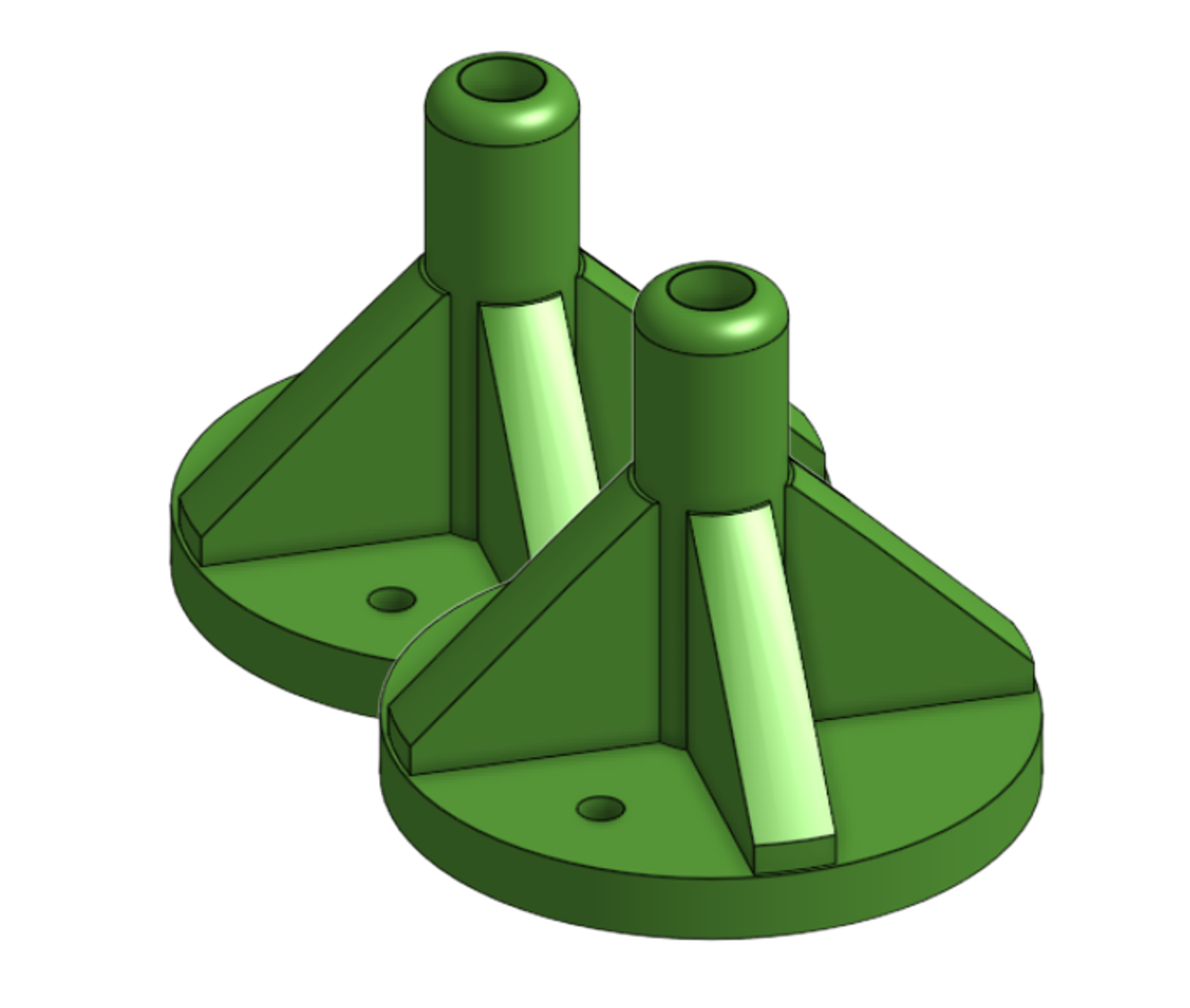 Geo-Positioning Buoy - Flag Base