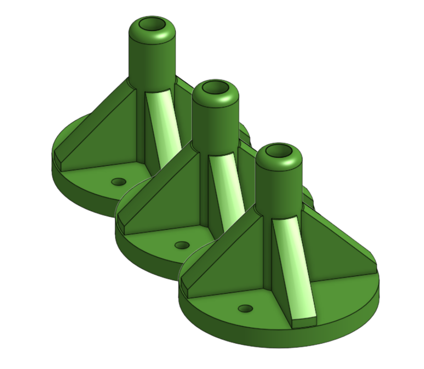 Geo-Positioning Buoy - Flag Base