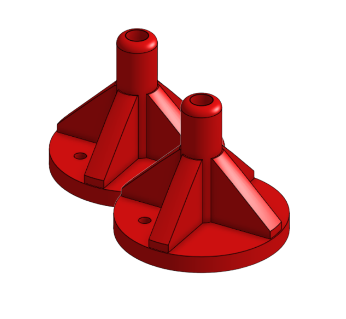 Geo-Positioning Buoy - Flag Base
