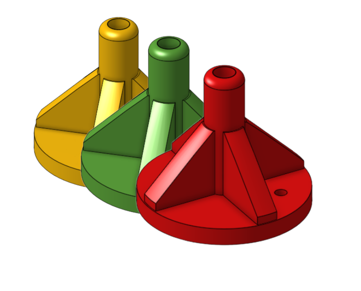 Geo-Positioning Buoy - Flag Base