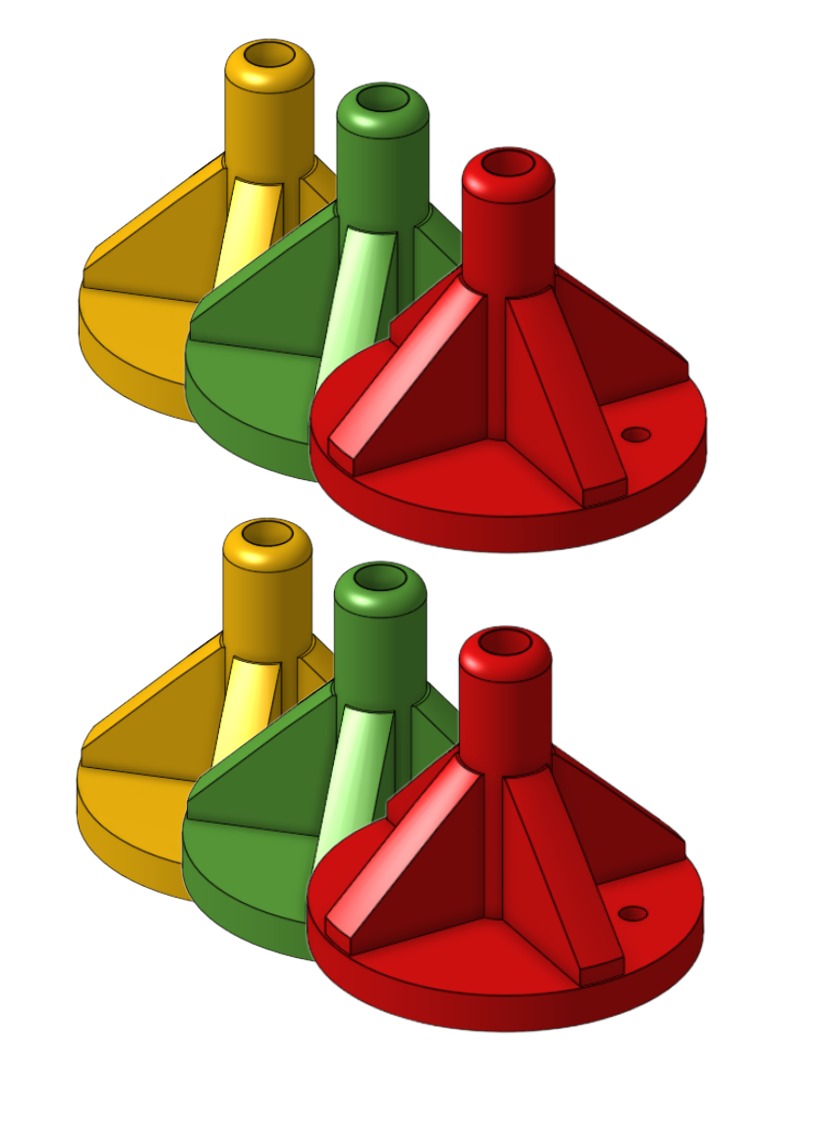 Geo-Positioning Buoy - Flag Base