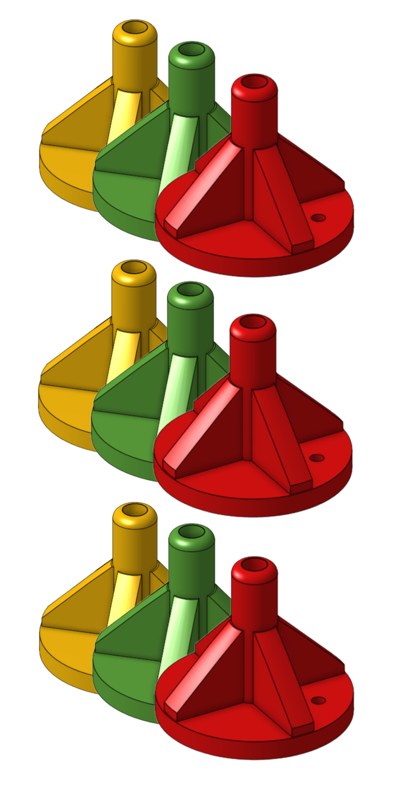 Geo-Positioning Buoy - Flag Base