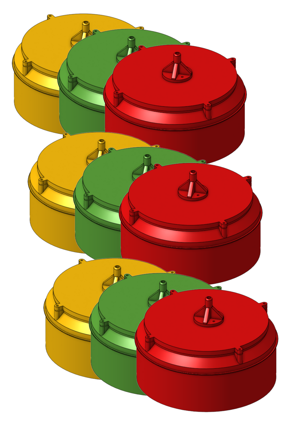 Geo-Positioning Buoy - 3 Piece Kit